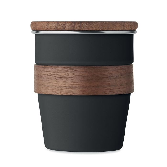 Walnut Single Wall Tumbler 350 ml.