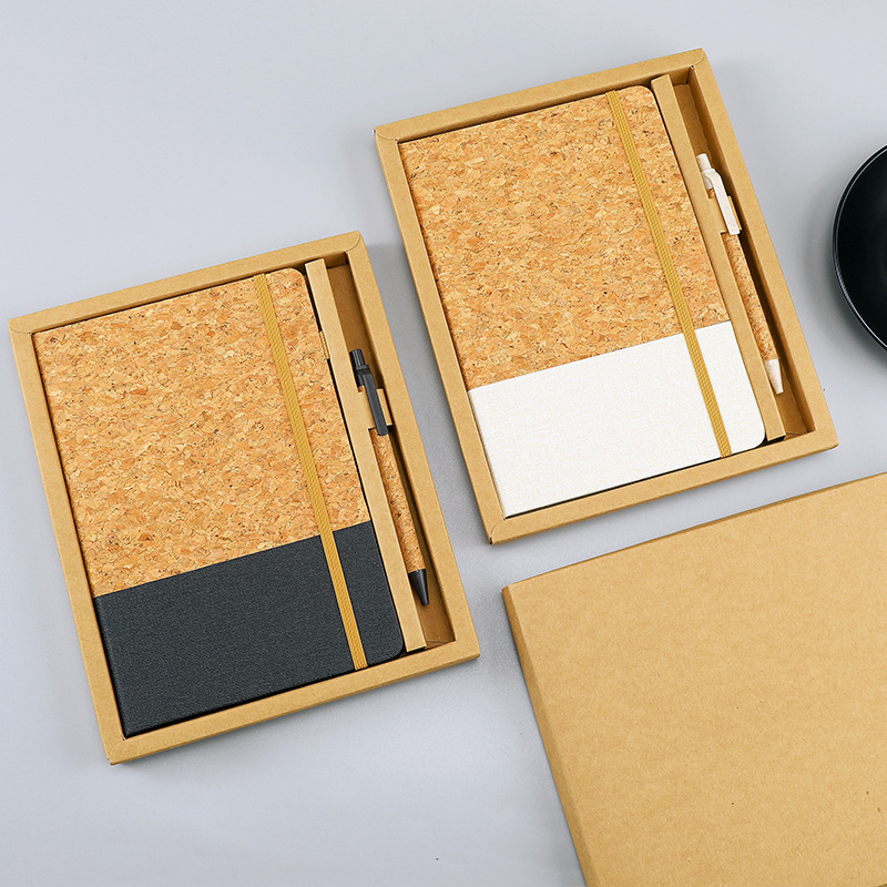 Kumisa Cork Hardcover Notebook-Pen Set