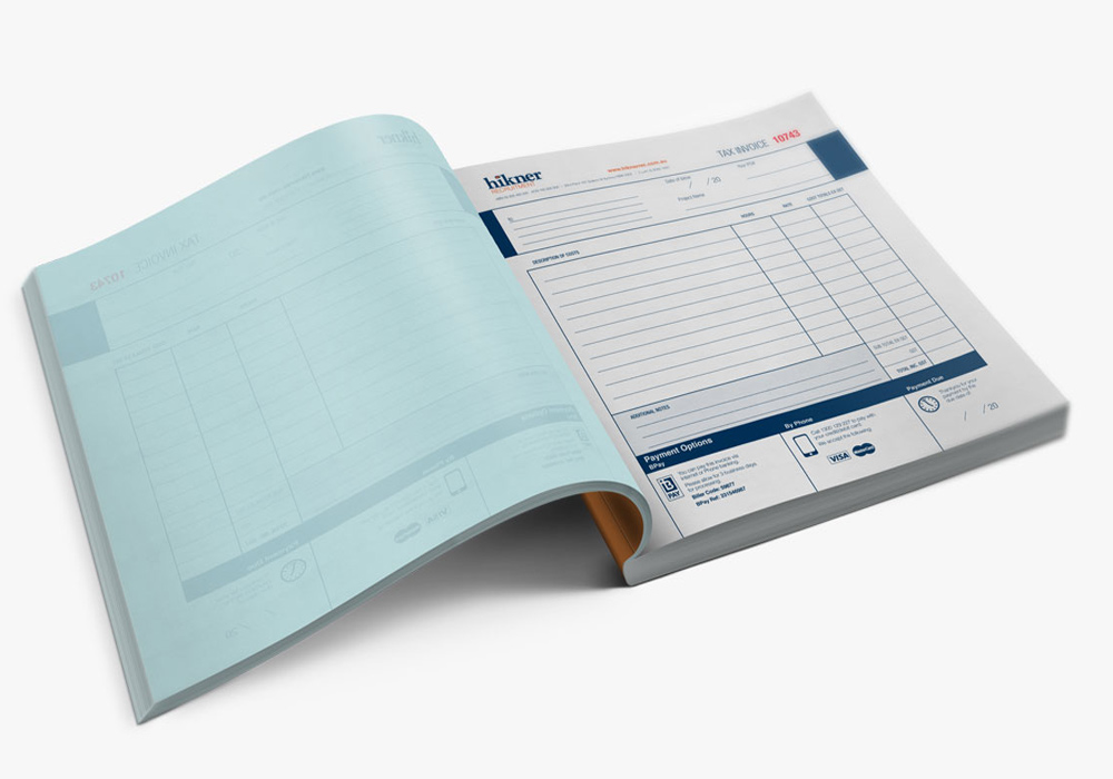 A4 NCR TRIPLICATE FORM