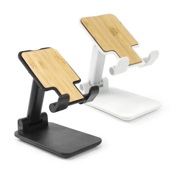 Santo – Foldable Bamboo and ABS Phone Stand