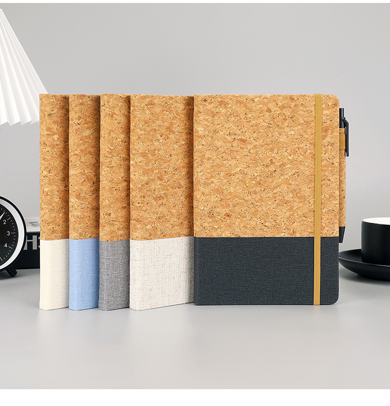 Kumisa Cork Hardcover Notebook-Pen Set