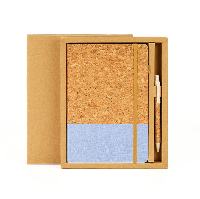 Kumisa Cork Hardcover Notebook-Pen Set