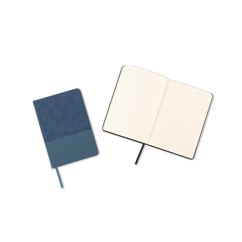 LYSS - Santhome® A5 Thermo PU Hard Cover Notebook - Blue & Black