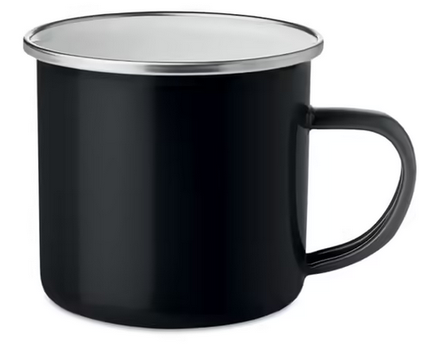 Classic Retro Enamel Camp Mug – 350ml