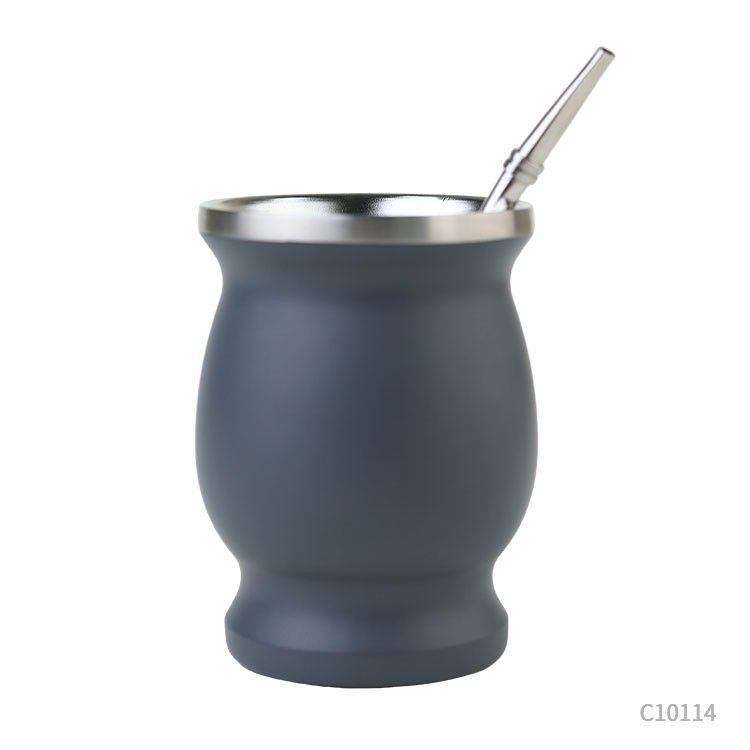 Yerba Mate Cup & Straw 250ml
