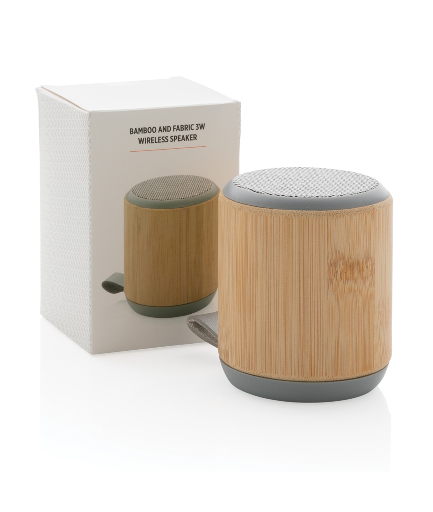 Soundz Bamboo and fabric Wireless Speaker