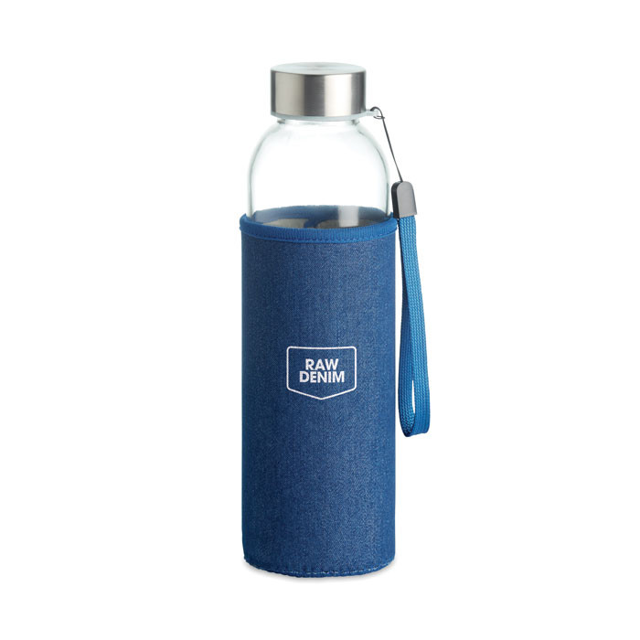 Utah Denim Neoprene Pouch Bottle