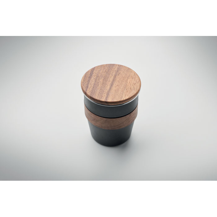Walnut Single Wall Tumbler 350 ml.