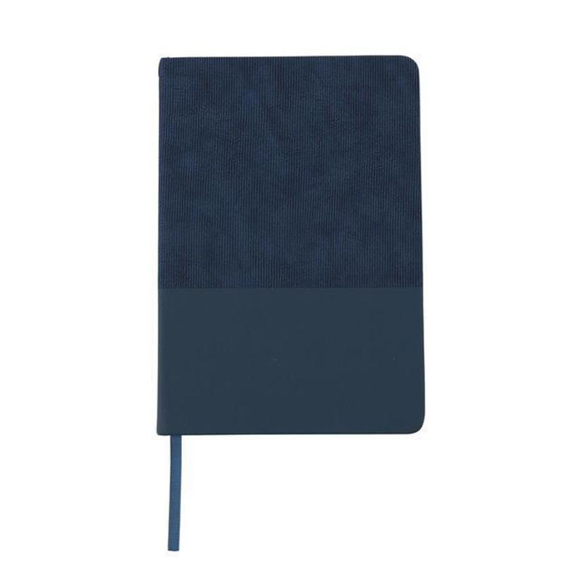 LYSS - Santhome® A5 Thermo PU Hard Cover Notebook - Blue & Black