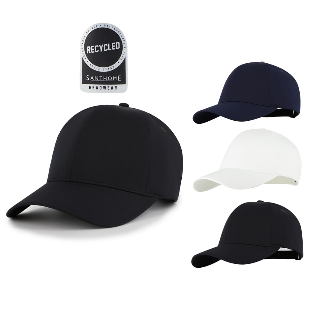 PEAK - Santhome® DryNCool® Advanced Seamless 6-Panel Cap - Navy Blue