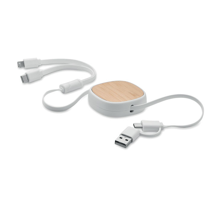 TogoBam  Multi-USB retractable charging cable
