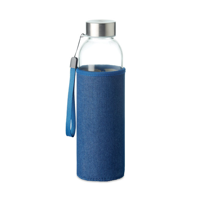 Utah Denim Neoprene Pouch Bottle
