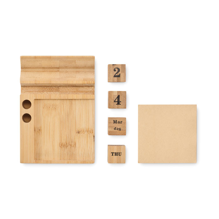Bootop Bamboo desktop calendar