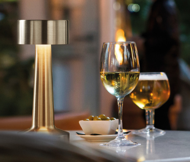 Hierluz Iron Table Lamp with 12 LED lights