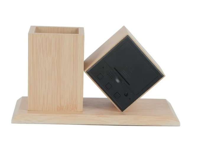 Lancoon Digital Alarm Clock & Desk Organizer