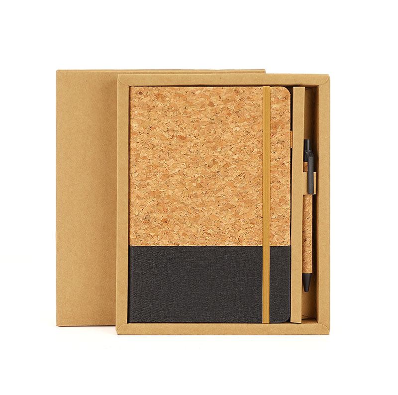 Kumisa Cork Hardcover Notebook-Pen Set