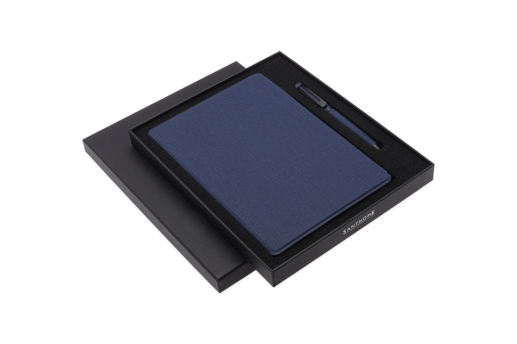 VARDIM - CHANGE ZERO Sustainable Gift Set with Refillable Notebook & Pen - Grey