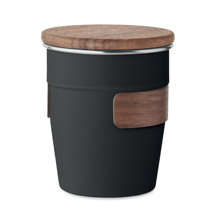 Walnut Single Wall Tumbler 350 ml.