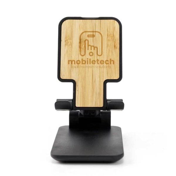 Santo – Foldable Bamboo and ABS Phone Stand