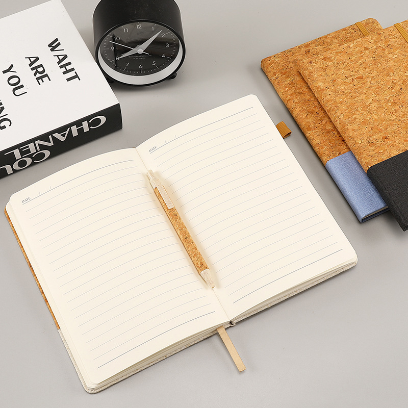 Kumisa Cork Hardcover Notebook-Pen Set