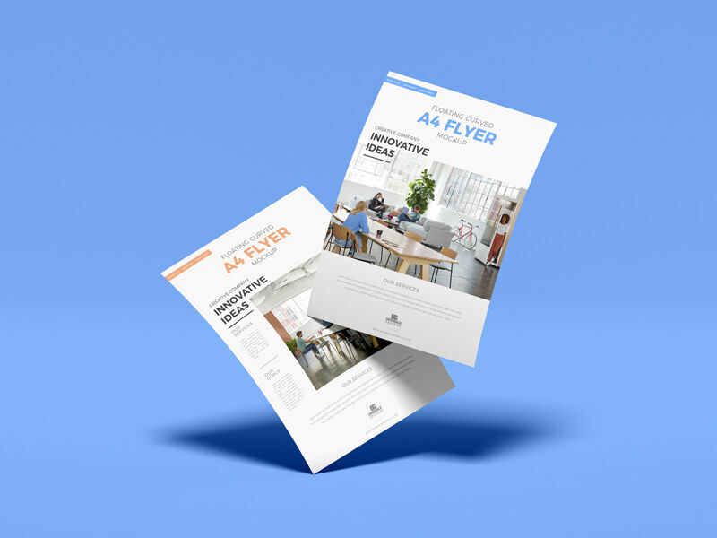 A4 LEAFLETS NO FOLD DOUBLE SIDED