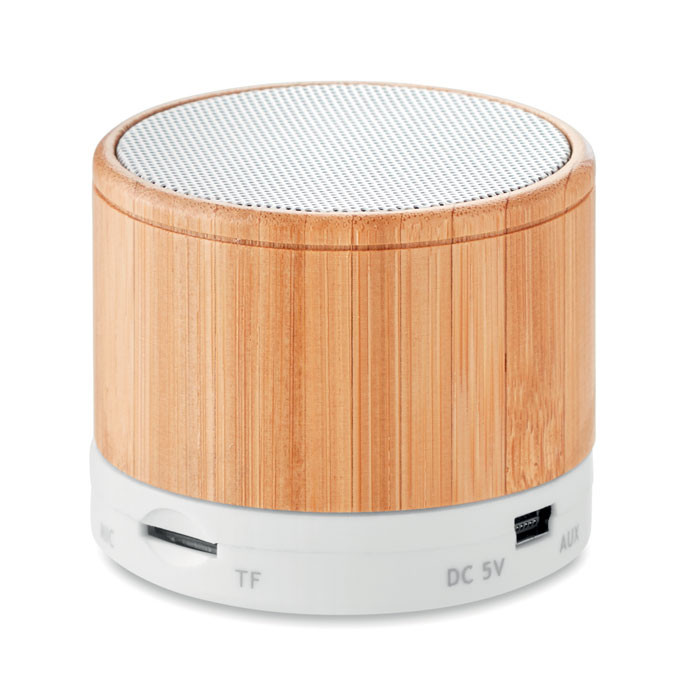 Round Bamboo 4.2 wireless speaker