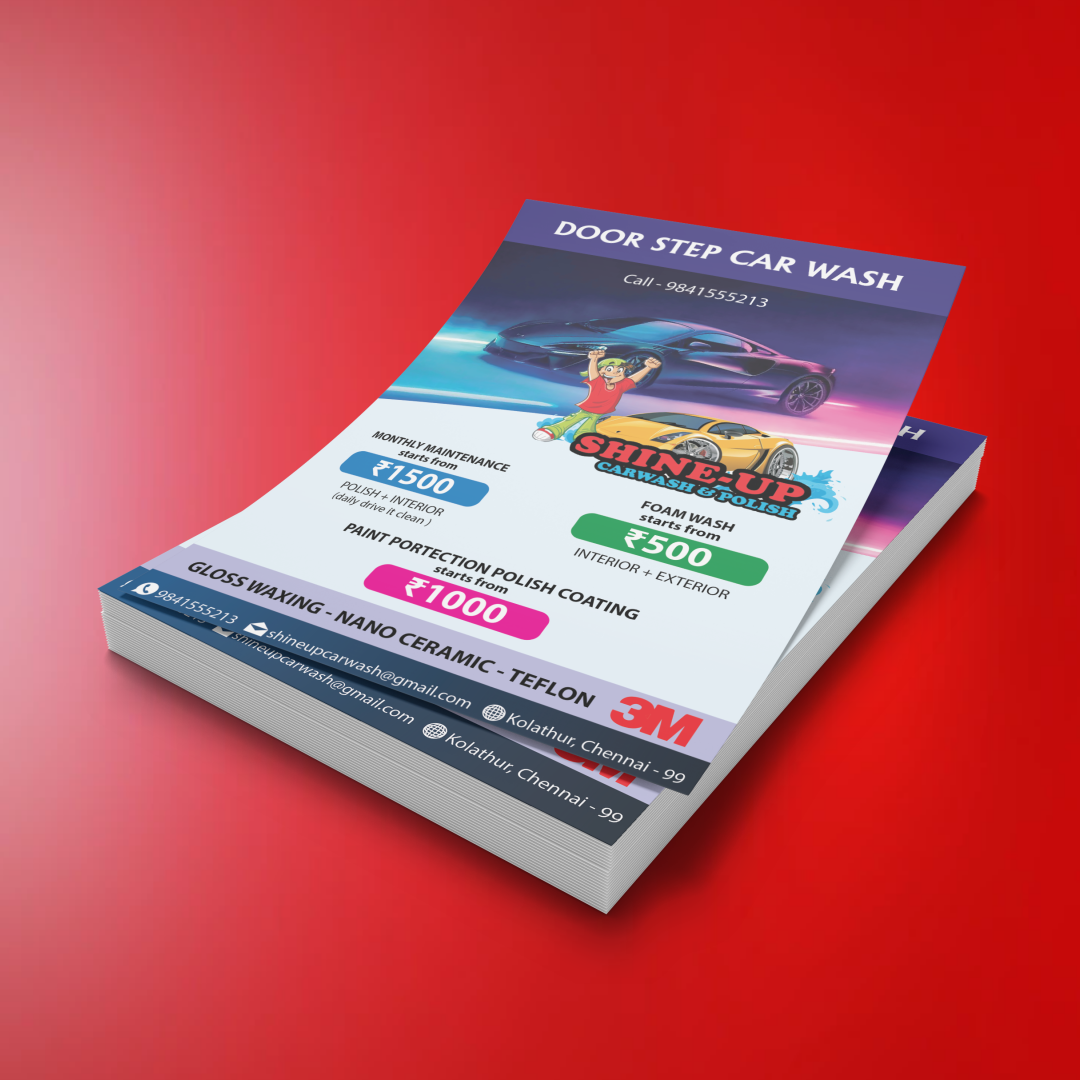 A4 LEAFLETS NO FOLD