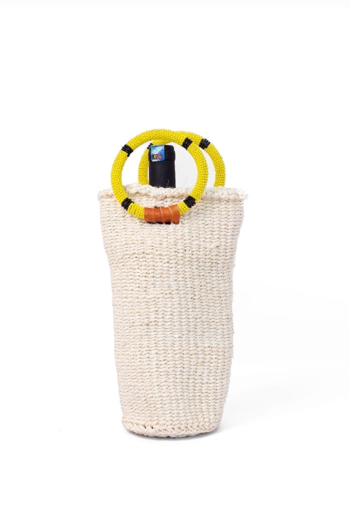 Afrique Woven Wine Holder