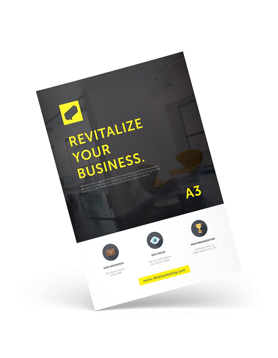 A3 LEAFLETS No Fold 170-250 GSM ONE SIDED