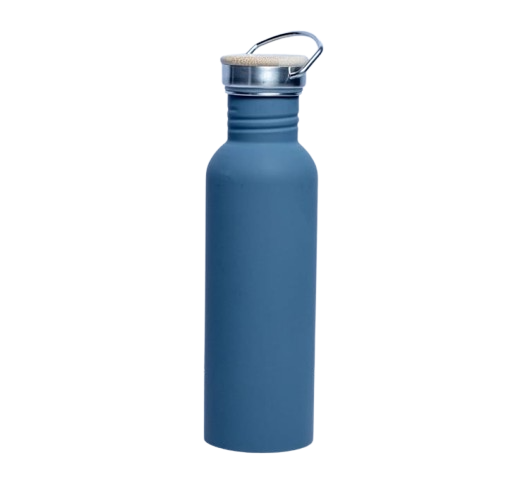 Whitney Steel - Bamboo Lid Bottle