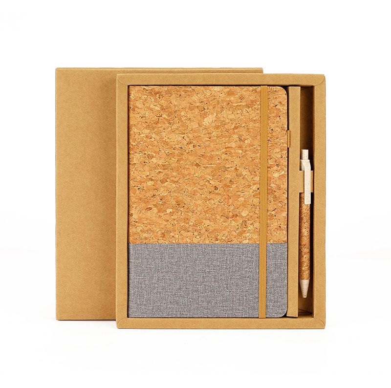 Kumisa Cork Hardcover Notebook-Pen Set