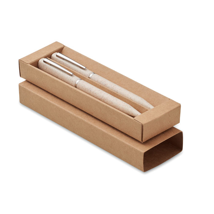 Peat Wheat straw/ABS pen set