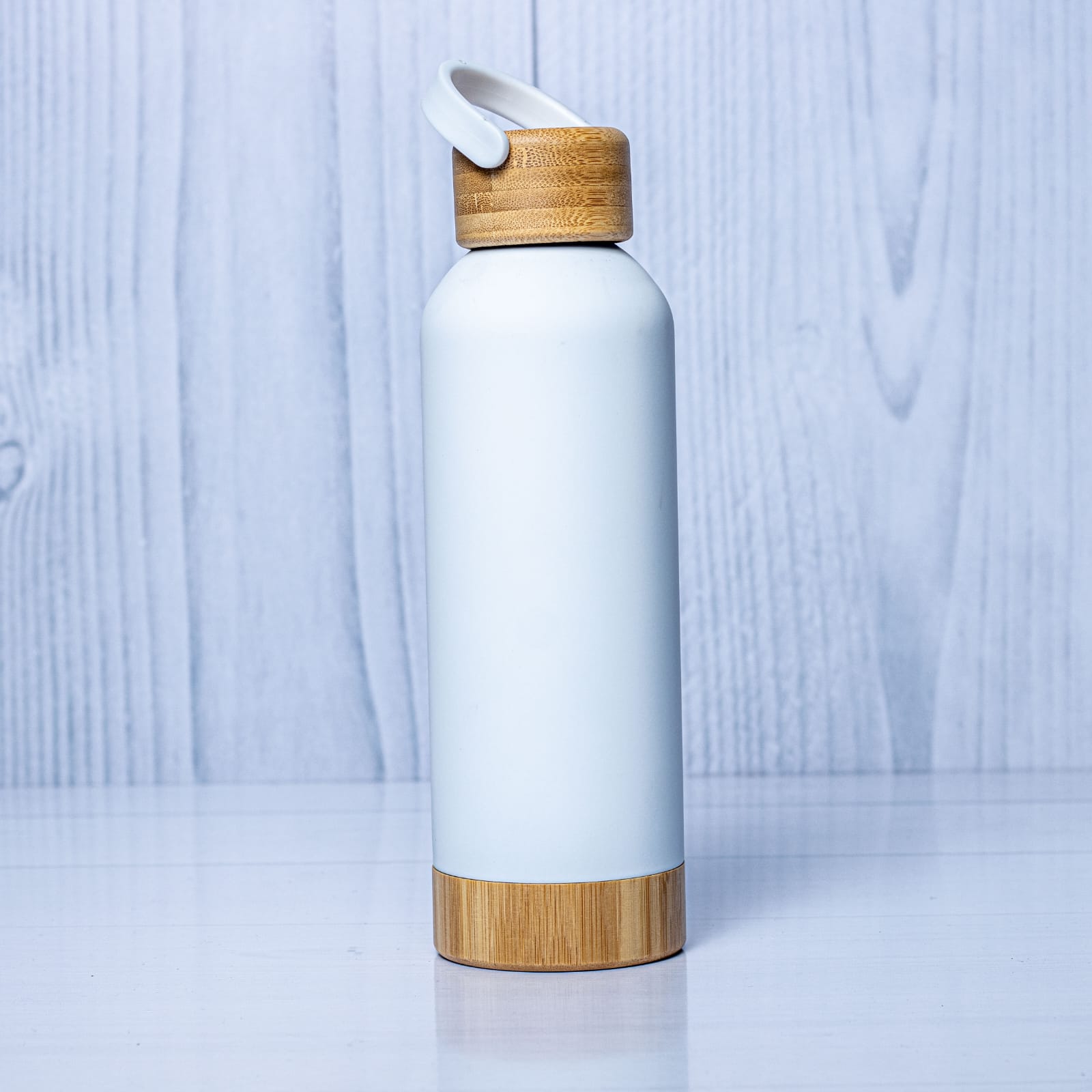 Bamboo Base-Lid Flask