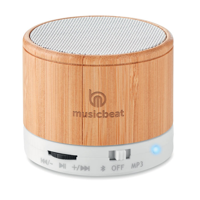 Round Bamboo 4.2 wireless speaker