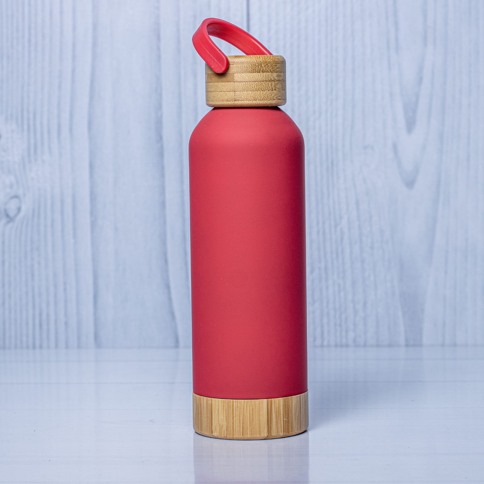 Bamboo Base-Lid Flask