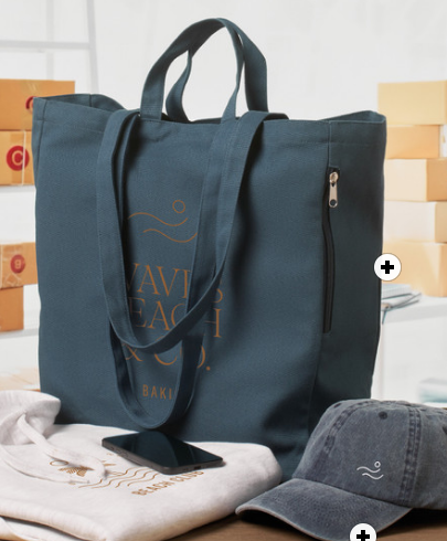 Gave Colour Polycotton Shopping Bag