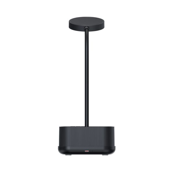 Desk Lamp with 15W Wireless Charger, Clock and Pen Holder
