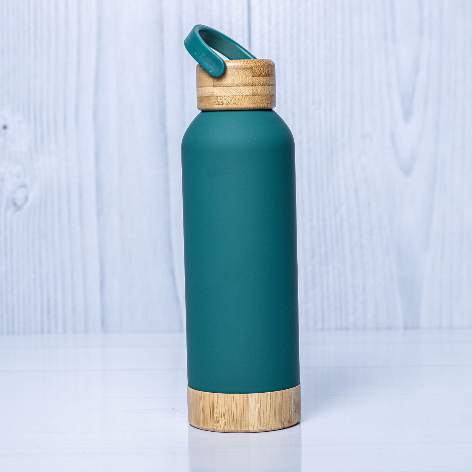 Bamboo Base-Lid Flask