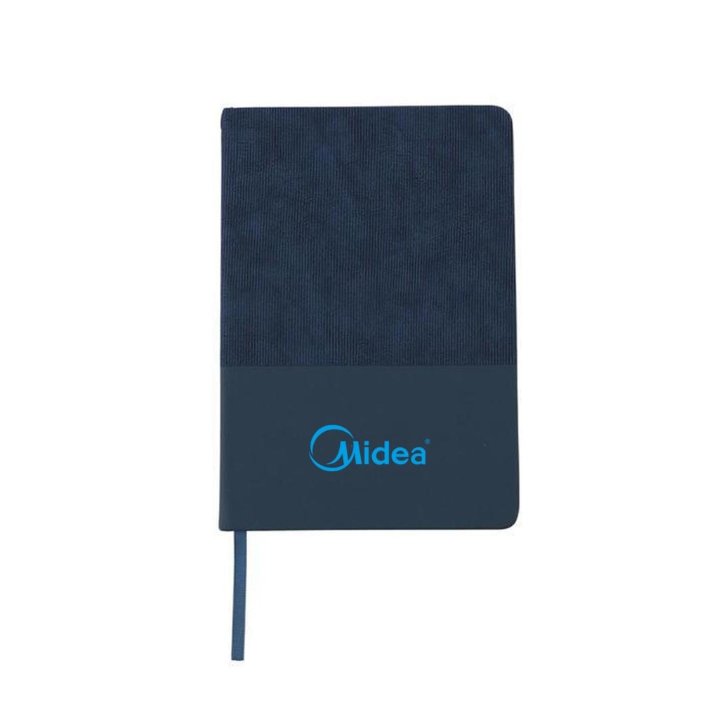 LYSS - Santhome® A5 Thermo PU Hard Cover Notebook - Blue & Black