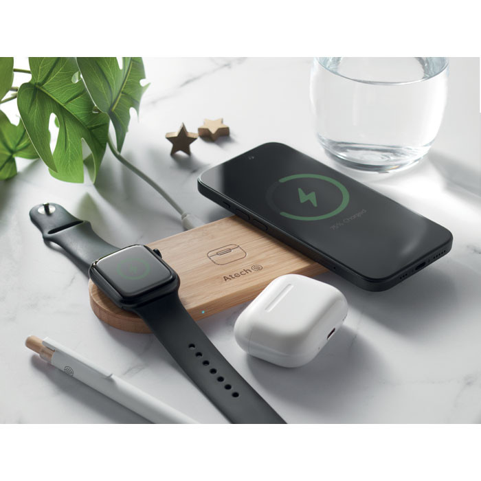 Recpad Bamboo Charging Station