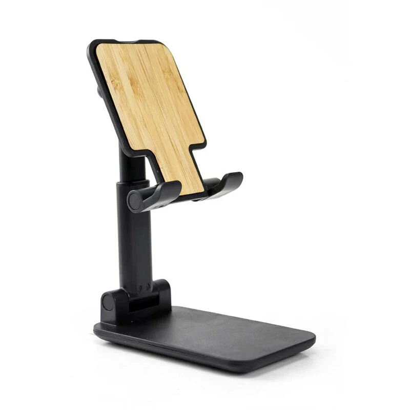 Santo – Foldable Bamboo and ABS Phone Stand
