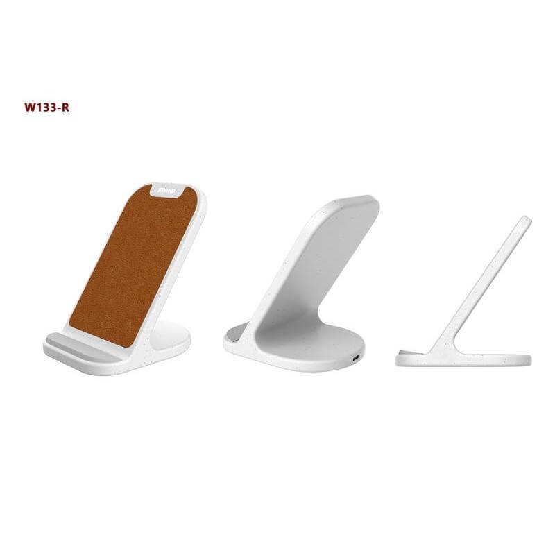 BASEL Wireless Charger Phone Stand - White