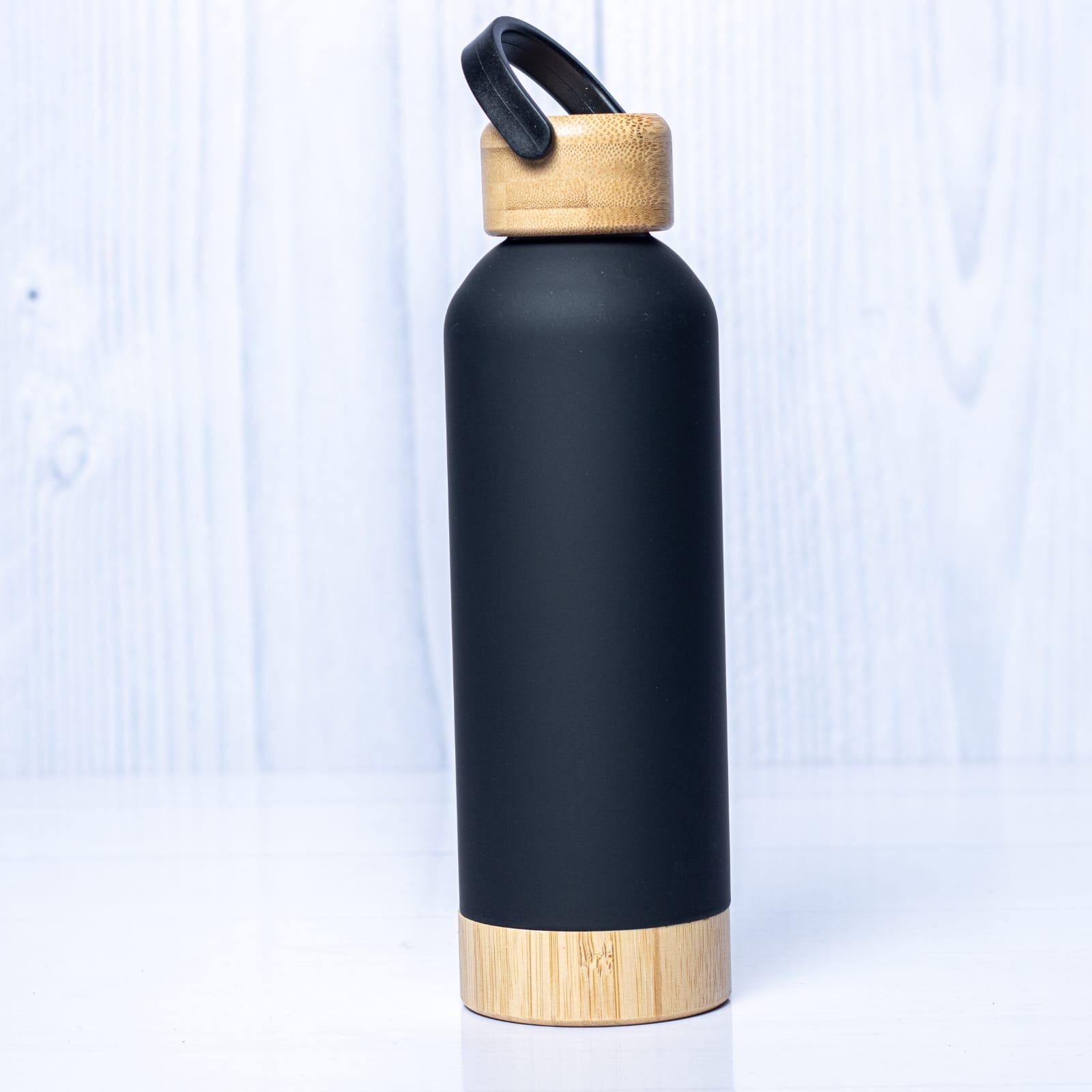 Bamboo Base-Lid Flask